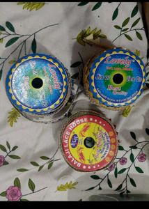 Embellished Fabric Trims - Yellow, Blue, Maroon