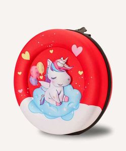Tyre shaped Unicorn kids schhol bag