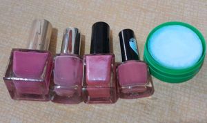 cute pink Nail Polish Bundle