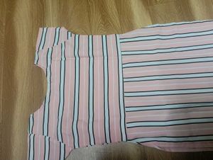 Striped Pink Kurta