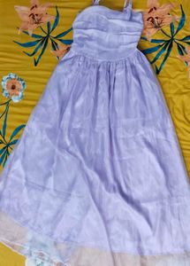 Chic Lavender Party Dress