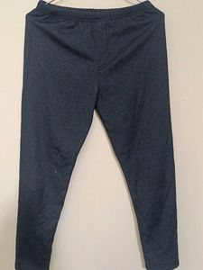 Dark Wash Black Denim Style Leggings for winter