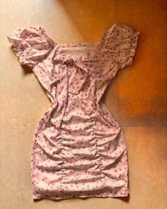 floral mini cute dress