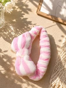Cute Plush Bow Headbands Set of 3