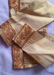 South Indian, Jamdani, Chanderi Blouse 1 Piec