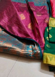 Beautiful Silk Saree with Blouse