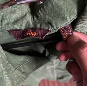 Vintage Mango Corduroy Button-Up Shirt