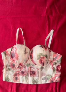 Floral Print Corset top