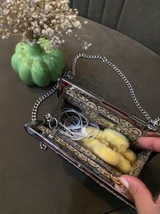 Authentic Guess Black Clutch Bag