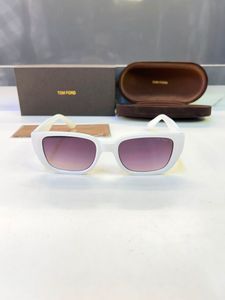 Tom Ford Sunglasses - White Frame