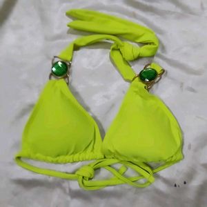 Neon Yellow Bikini Set 💚