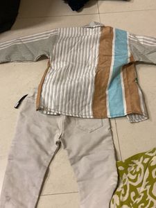Boys Outfit: Shirt and Pants Set