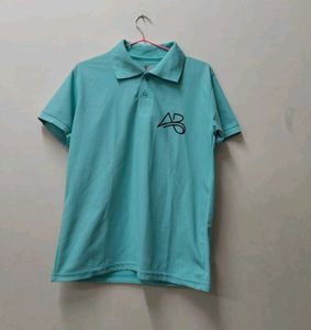 Aqua Blue Polo Shirt