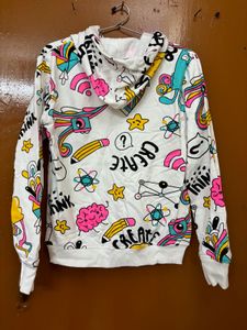 Multicoloured Hoodie For Winters