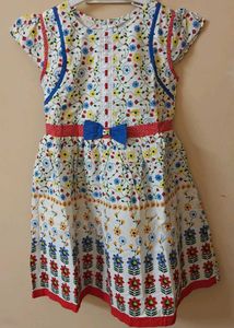 New Cute Floral Print Summer Dress