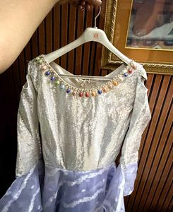 LAVENDER COLOUR GOWN