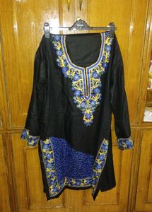 beautiful aari work kurta