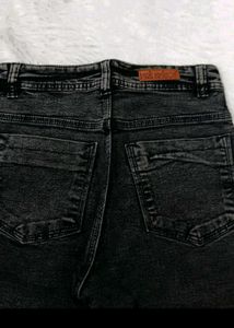 Grey Wash Denim Jeans