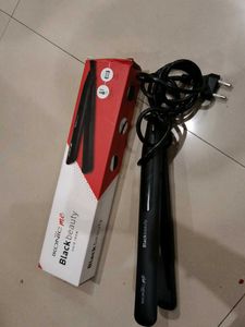 Ikonic Black Beauty Hair Straightener For Women, C