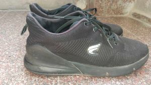 Champs Black Running Sneakers | Lightweight