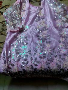 Stunning Lilac Kurta Set with Dupatta