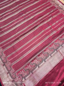 Vintage 100 % Pure Banarasi Silk Saree