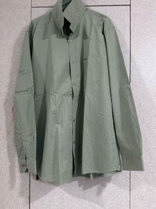 Green Long Sleeve Button Down Shirt