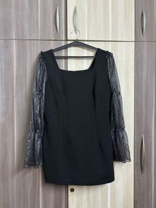 URBANIC Sparkle Sleeves DRESS