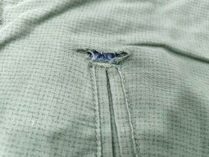 Turtle Sports Club Men's Green Pants (small tear n