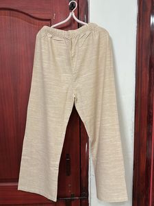 Soft &amp; Comfortable Beige Palazzo Pants