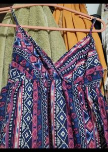 Bohemian Print Maxi Dress