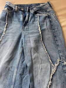 Unique Wide Leg Jeans