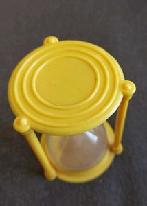 Yellow Hourglass Timer