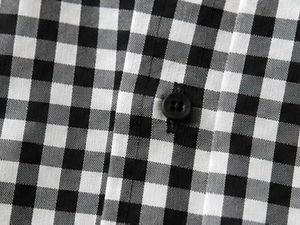 Women Shein Gingham Check Short Sleeve Shirt