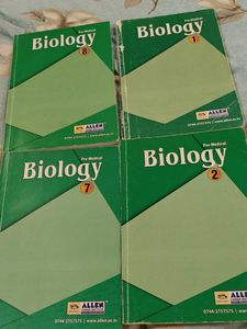 Pre-Medical Biology Books Set