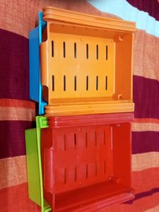 Fridge Organizer Pack Of 4 Different Colors