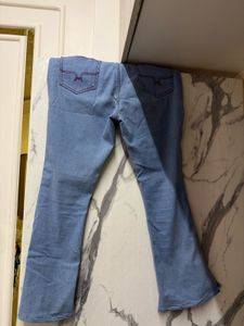 Light blue bootcut Jeans