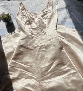 Vintage corture collection beige gown