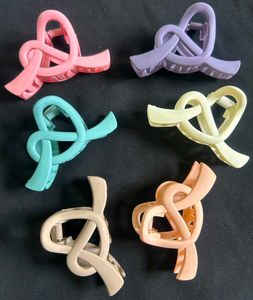 Cute Heart Hair Claw Clips (Set of 7)