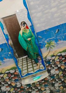 Elegant Green Kurta Set with Dupatta