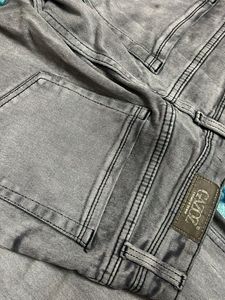 Gray Denim Jeans