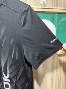 Reebok Black Compression Activewear T-Shirt