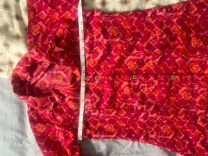 Vibrant Pink Ethnic Kurta Set