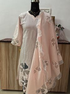 Beautiful Pastel Pink Kurta Set 💗