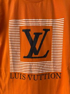 Orange Louis Vuttion Graphic T-Shirt 🧡