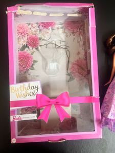 Barbie Birthday Wishes Doll in Floral Gown