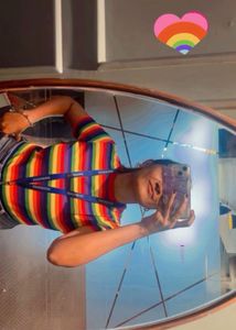 Rainbow Striped T-Shirt