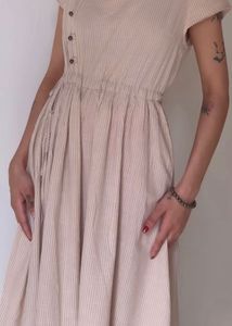 Striped Midi Dress