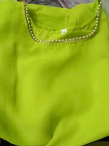 Vibrant Green Anarkali Suit with Dupatta