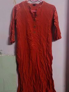 Orange Kurta